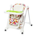 Baby high chair with rolling function