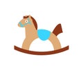 Baby Horse Toy for Child Play Mounted on Rockers Royalty Free Stock Photo