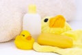 baby hygiene and bath items