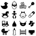 Baby icon set