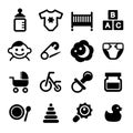 Baby icon set