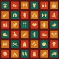 baby icons, Royalty Free Stock Photo