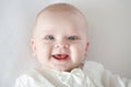 Baby, infant, child, kid, smiling baby face, baby smiling, baby face, smiling kid, smiling child, smiling children, smiling baby, Royalty Free Stock Photo