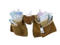 Baby Items Filling Leather Tool Belt