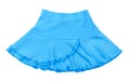 Baby jersey light blue skirt