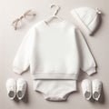 Baby Jumper Mockup For Product Design and Promotion Royalty Free Stock Photo