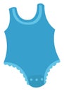 Baby jumpsuit, illustration, vector