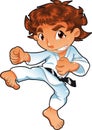 Baby Karate Player