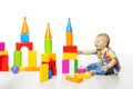 Baby Kid Play Block Toys Building, Child Boy Playing Constructor