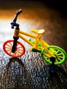 Baby kids small cycle toy beautiful photo