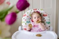 Baby led weaning Royalty Free Stock Photo