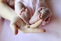 Baby legs Royalty Free Stock Photo