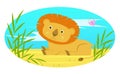 Baby Lion Royalty Free Stock Photo