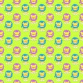 Baby Lions Seamless Background