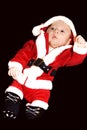 Baby little father christmas