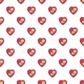 Baby love pattern seamless Royalty Free Stock Photo