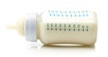 Baby milk bottle Royalty Free Stock Photo