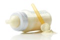 Baby milk bottle Royalty Free Stock Photo