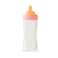 Baby milk bottle, vector illustration design Royalty Free Stock Photo