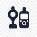 baby monitor transparent icon. baby monitor symbol design from E