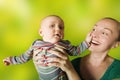 Baby and mother Royalty Free Stock Photo