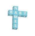 Baby Names Royalty Free Stock Photo