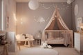 Baby new born and children bedroom designed in modern and classical style cosy resting space