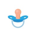 Baby nipple icon. Vector illustration.