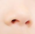 Baby nose Royalty Free Stock Photo