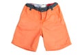 Baby orange shorts