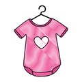 Baby outfit with heart