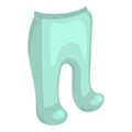 Baby pants icon, cartoon style