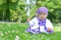 Baby in the park