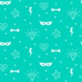 Baby pattern design. Nursery kid background.