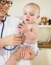 Baby at Pediatrician's Office