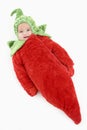 Baby in pepper costume