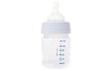 baby plastic bottle for feeding breast milk or infant formula Royalty Free Stock Photo