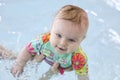 Baby in the pool