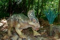 Baby of prehistoric dinosaur in nature