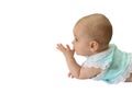 Baby profile Royalty Free Stock Photo