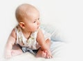 Baby profile Royalty Free Stock Photo