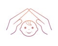 Baby protection symbol