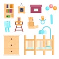 Baby room concept Royalty Free Stock Photo