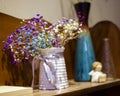 baby s breath flowers in a white jug