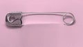 Baby Safety Pin Royalty Free Stock Photo