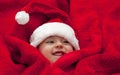 Baby Santa Royalty Free Stock Photo