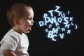 Baby says, the concept of problems with dyslexia and dysgraphia. A child learns to speak