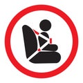 Baby seat sign