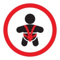 Baby seat sign