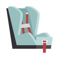 Baby seat vector illustration.